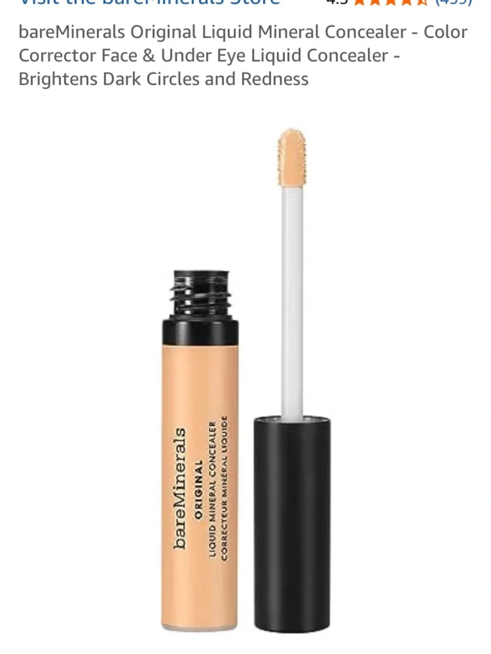 bareMinerals Liquid Mineral Concealer — medium3N